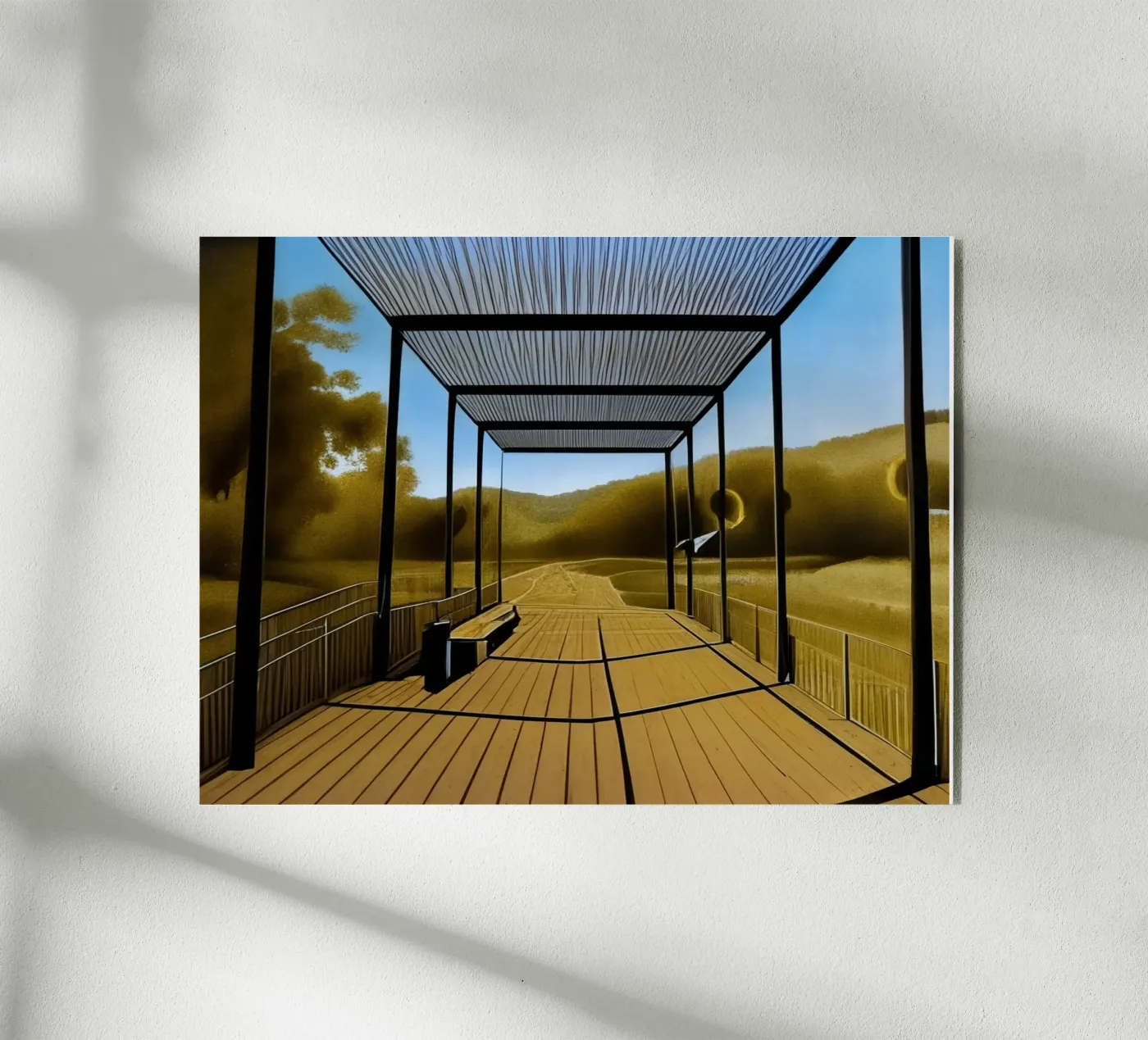 Park_Brilon_1 plexiglas de Impressionismus by LK