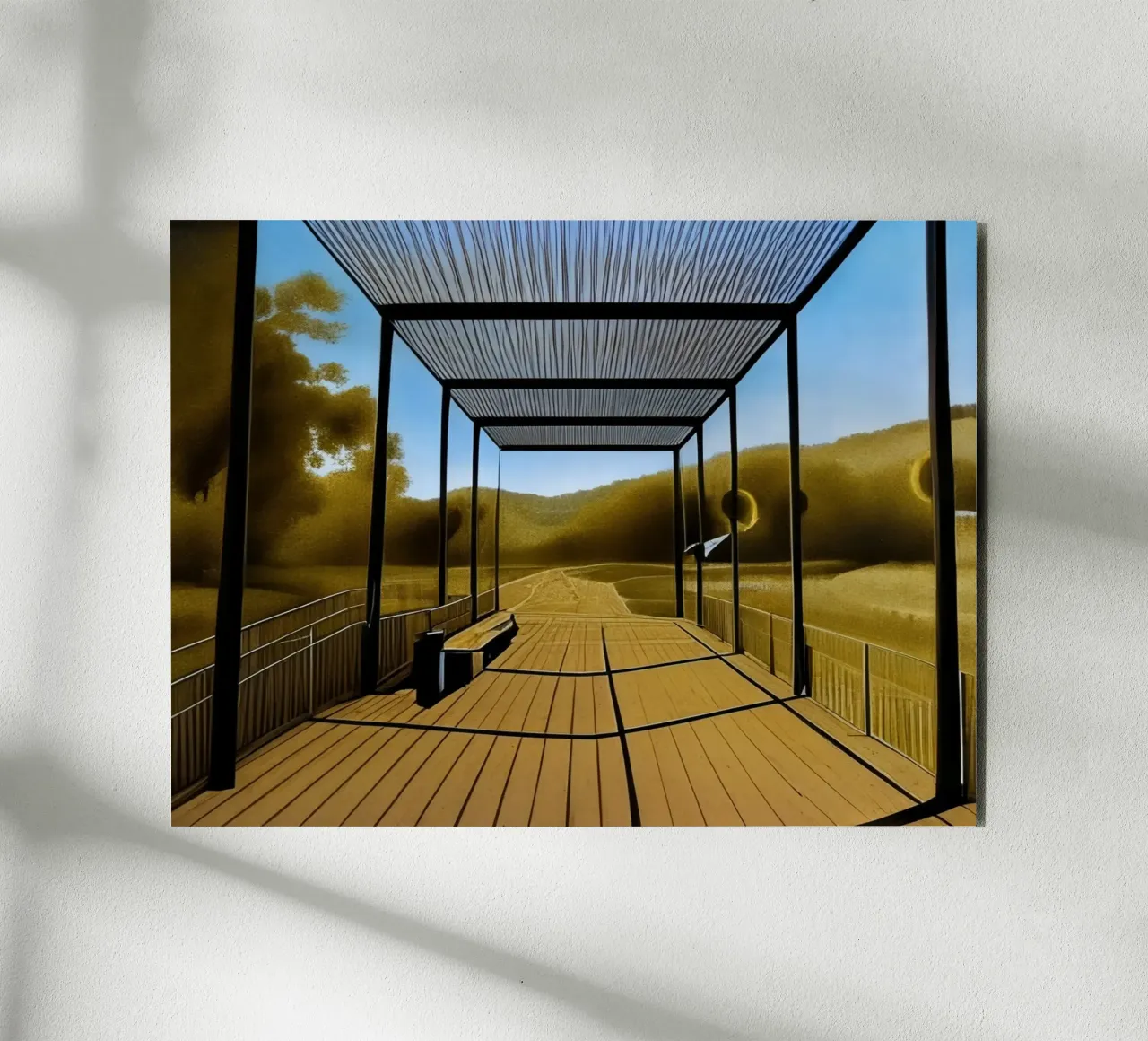 Parco_Brilon_1 alluminio dibond da Impressionismus by LK