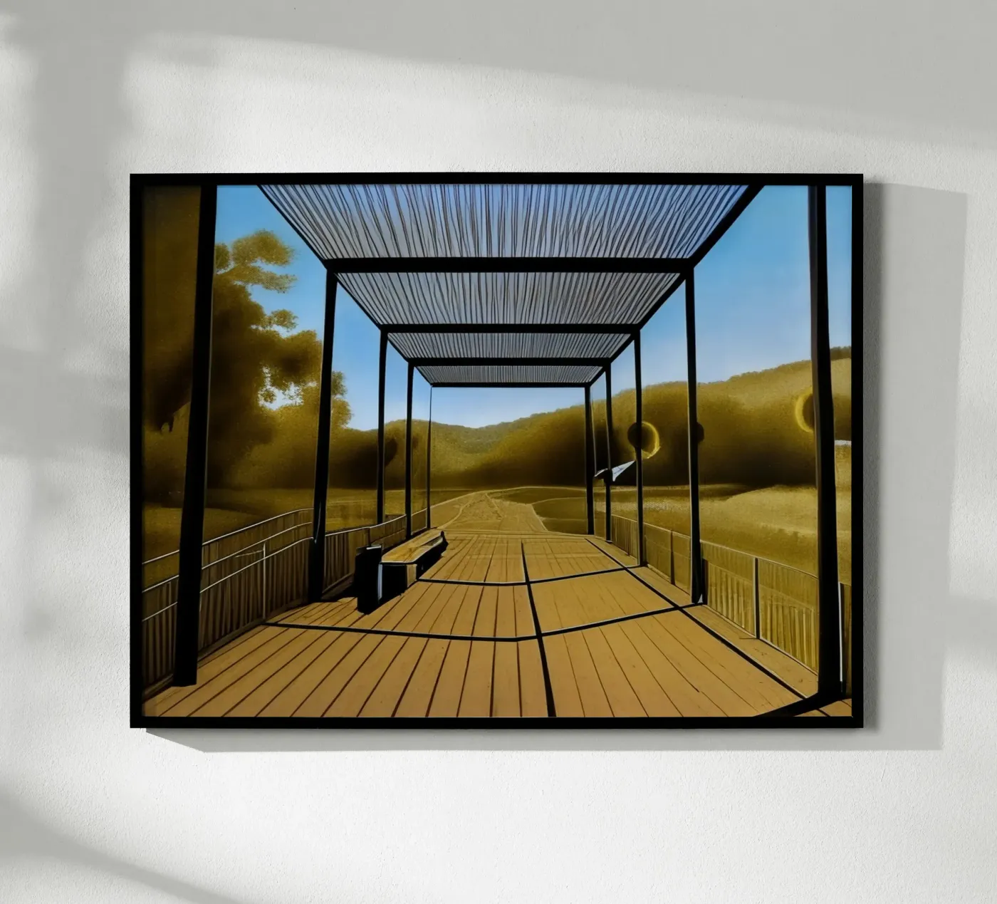 Park_Brilon_1 Poster von Impressionismus by LK