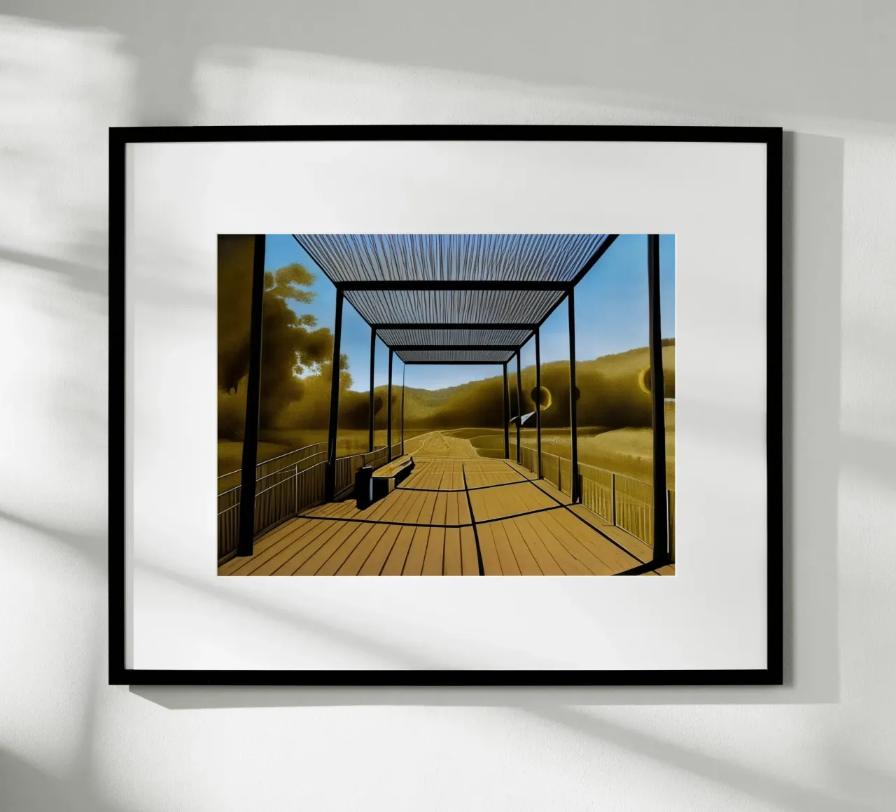 Park_Brilon_1 poster by Impressionismus by LK