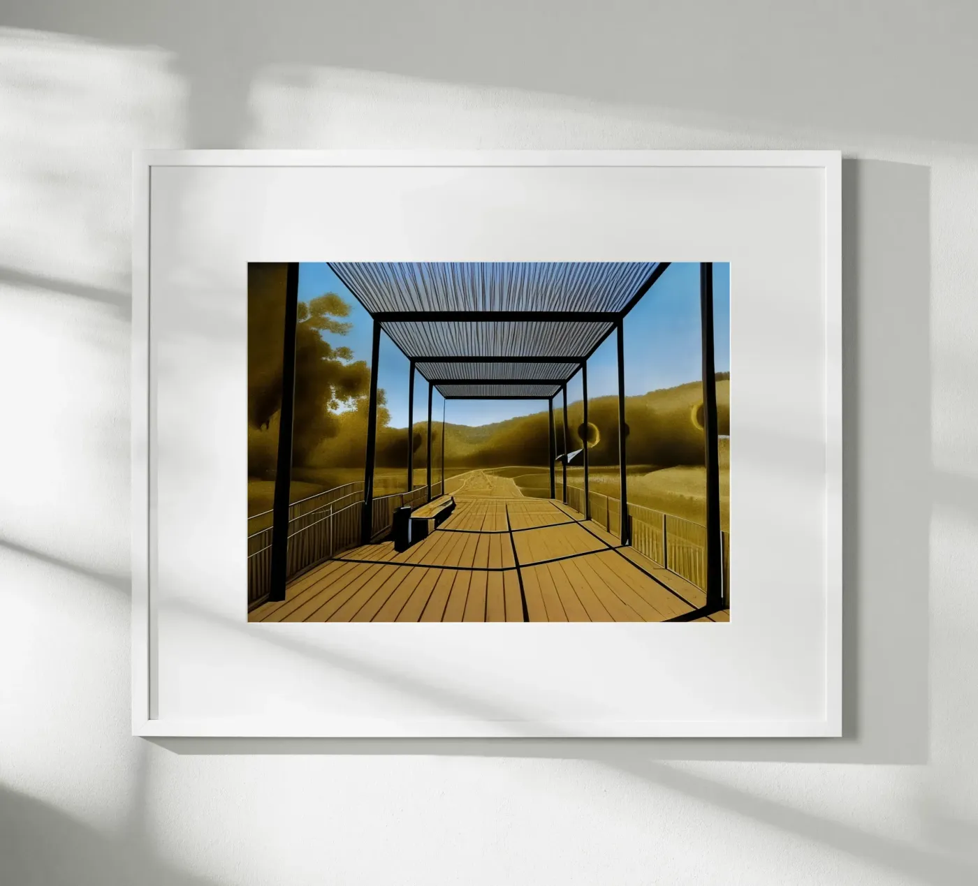 Park_Brilon_1 Poster von Impressionismus by LK