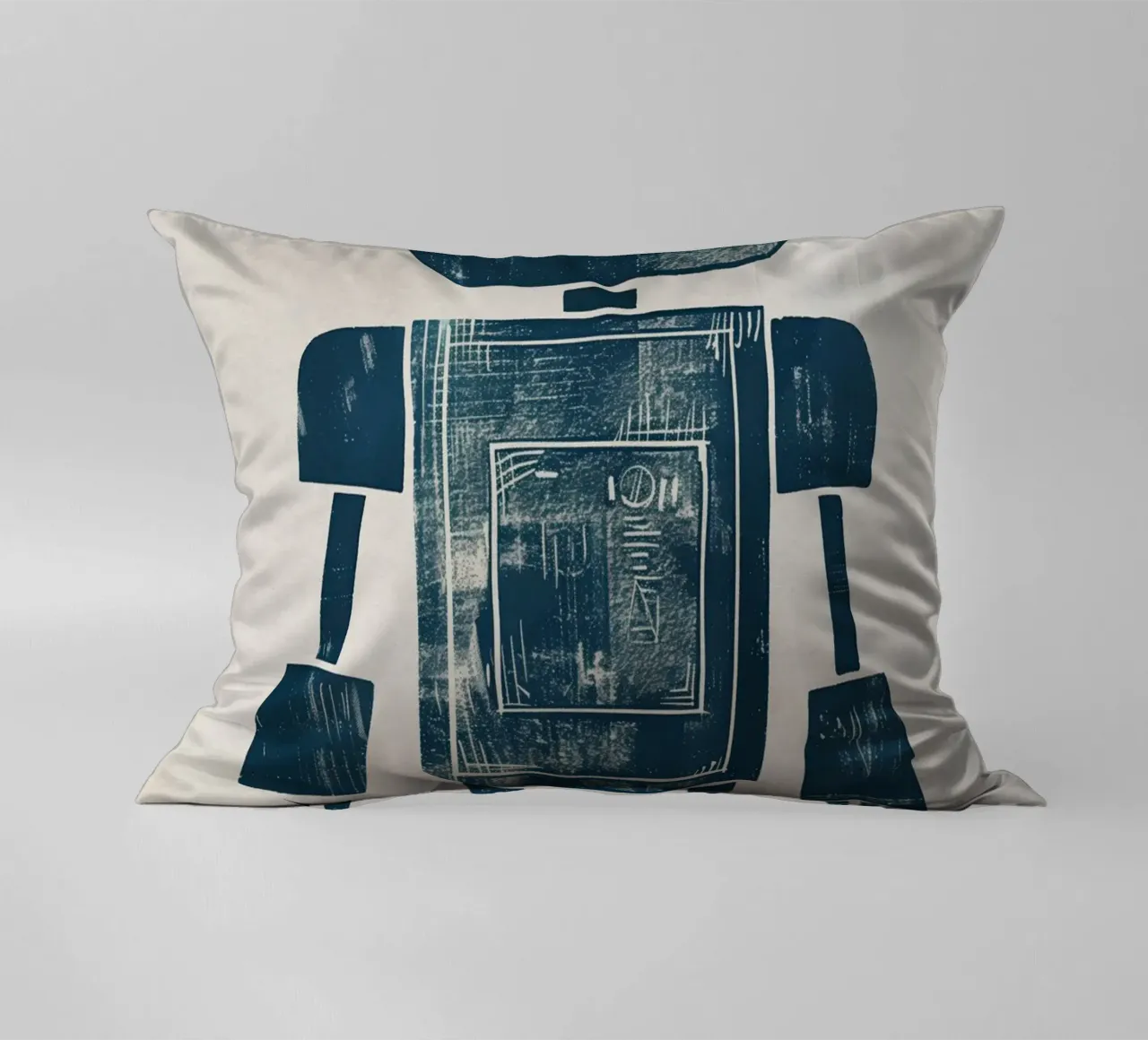 Boho Nursery 12 Robot cuscino da Boho Print Collection