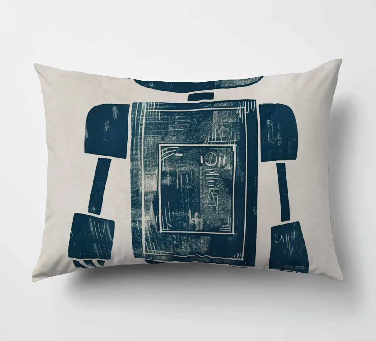 Boho Nursery 12 Robot cuscino da Boho Print Collection