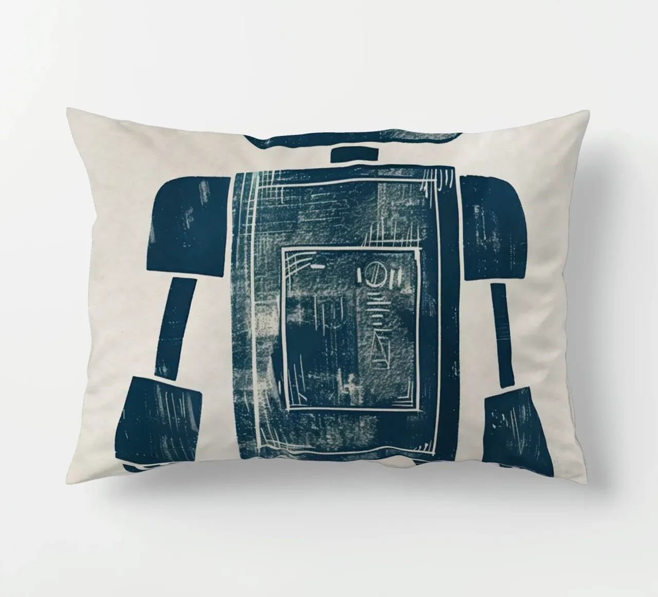 Boho Nursery 12 Robot Kissen von Boho Print Collection