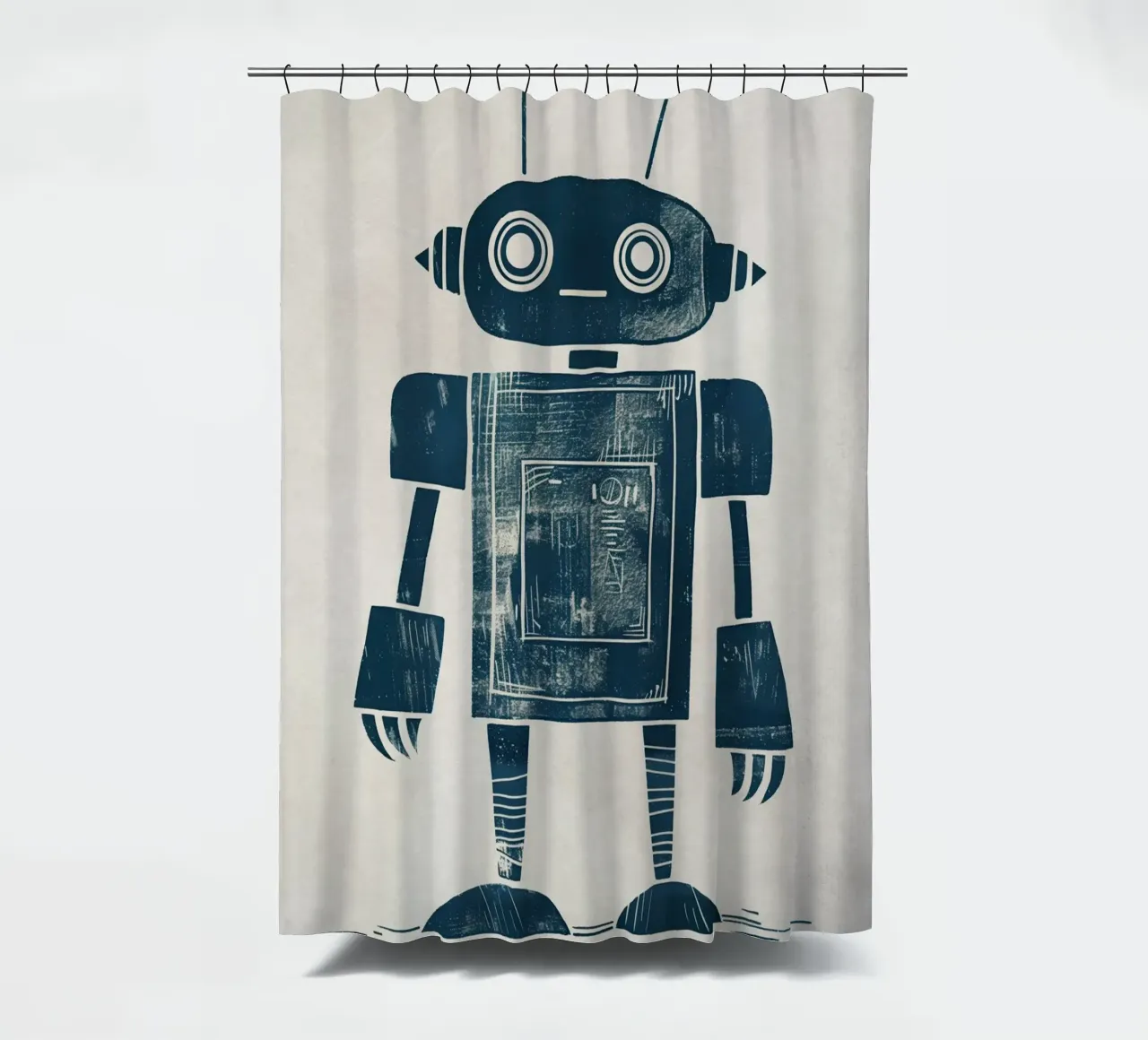 Boho Nursery 12 Robot tenda da doccia da Boho Print Collection