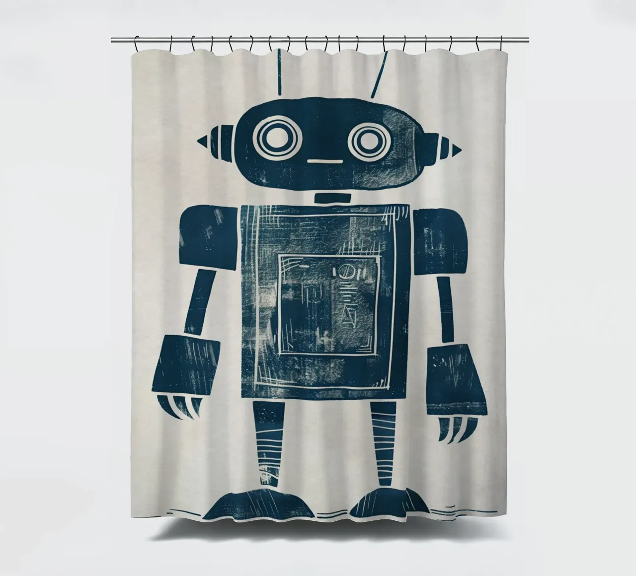 Boho Nursery 12 Robot tenda da doccia da Boho Print Collection