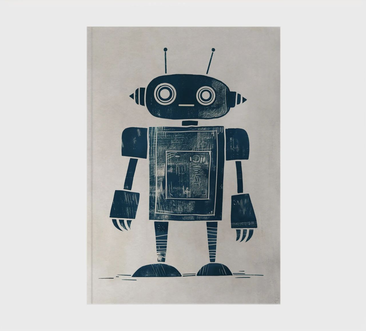 Boho Nursery 12 Robot diario da Boho Print Collection