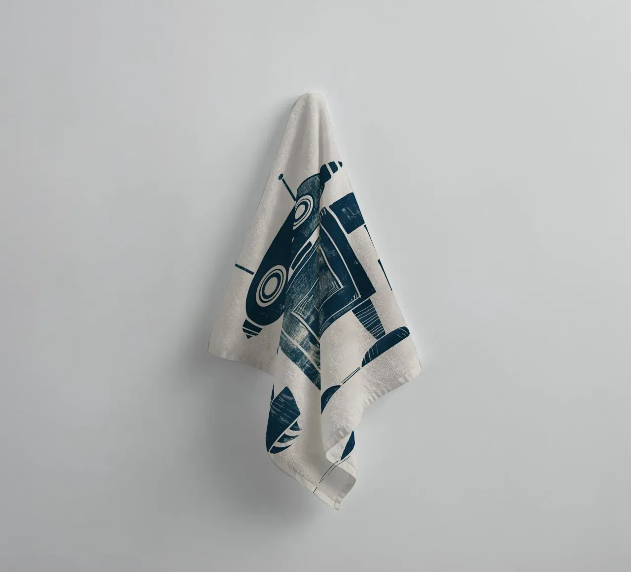 Boho Nursery 12 Robot asciugamano da bagno da Boho Print Collection