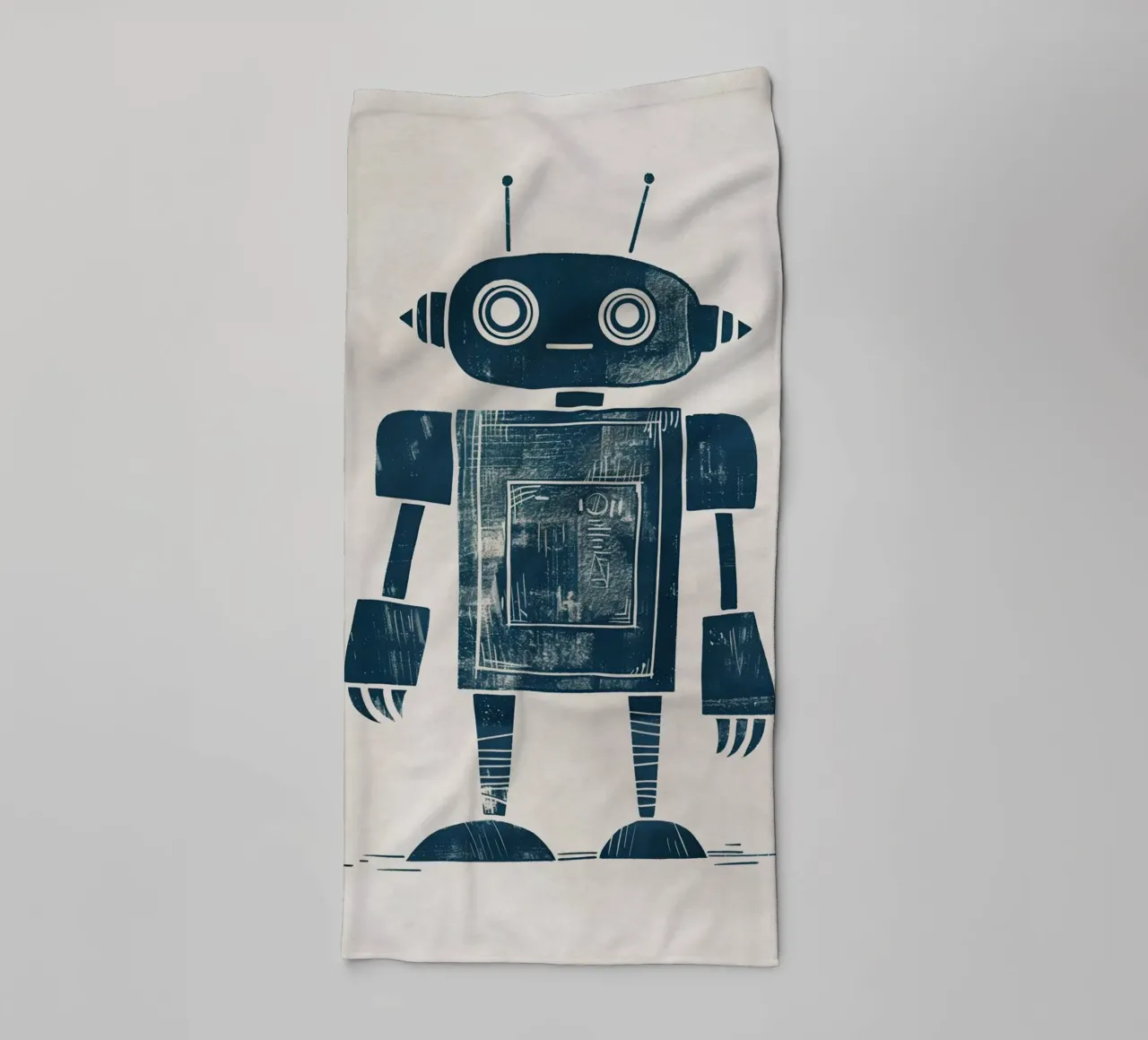 Boho Nursery 12 Robot asciugamano da bagno da Boho Print Collection