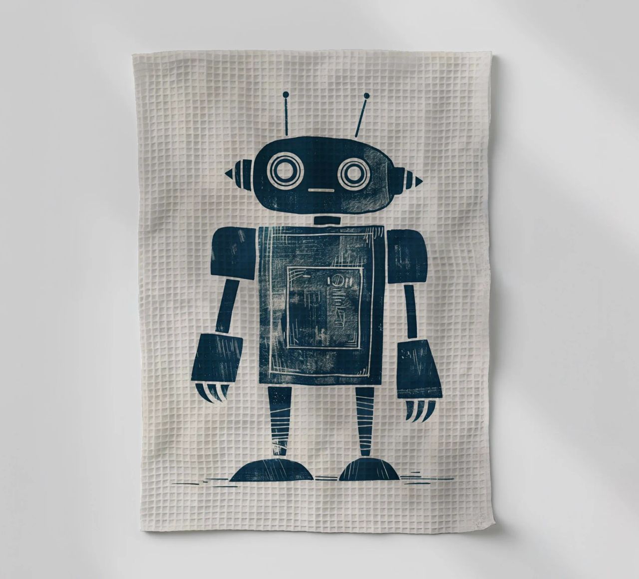 Boho Nursery 12 Robot canovaccio da cucina da Boho Print Collection
