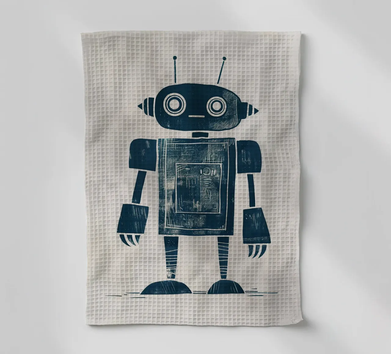Boho Nursery 12 Robot canovaccio da cucina da Boho Print Collection