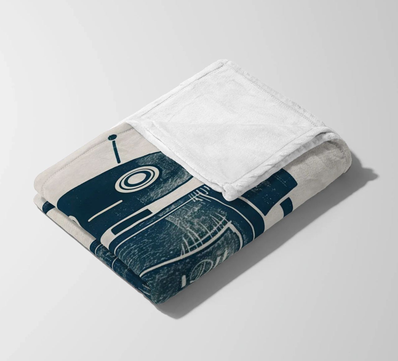 Boho Nursery 12 Robot coperta in pile da Boho Print Collection