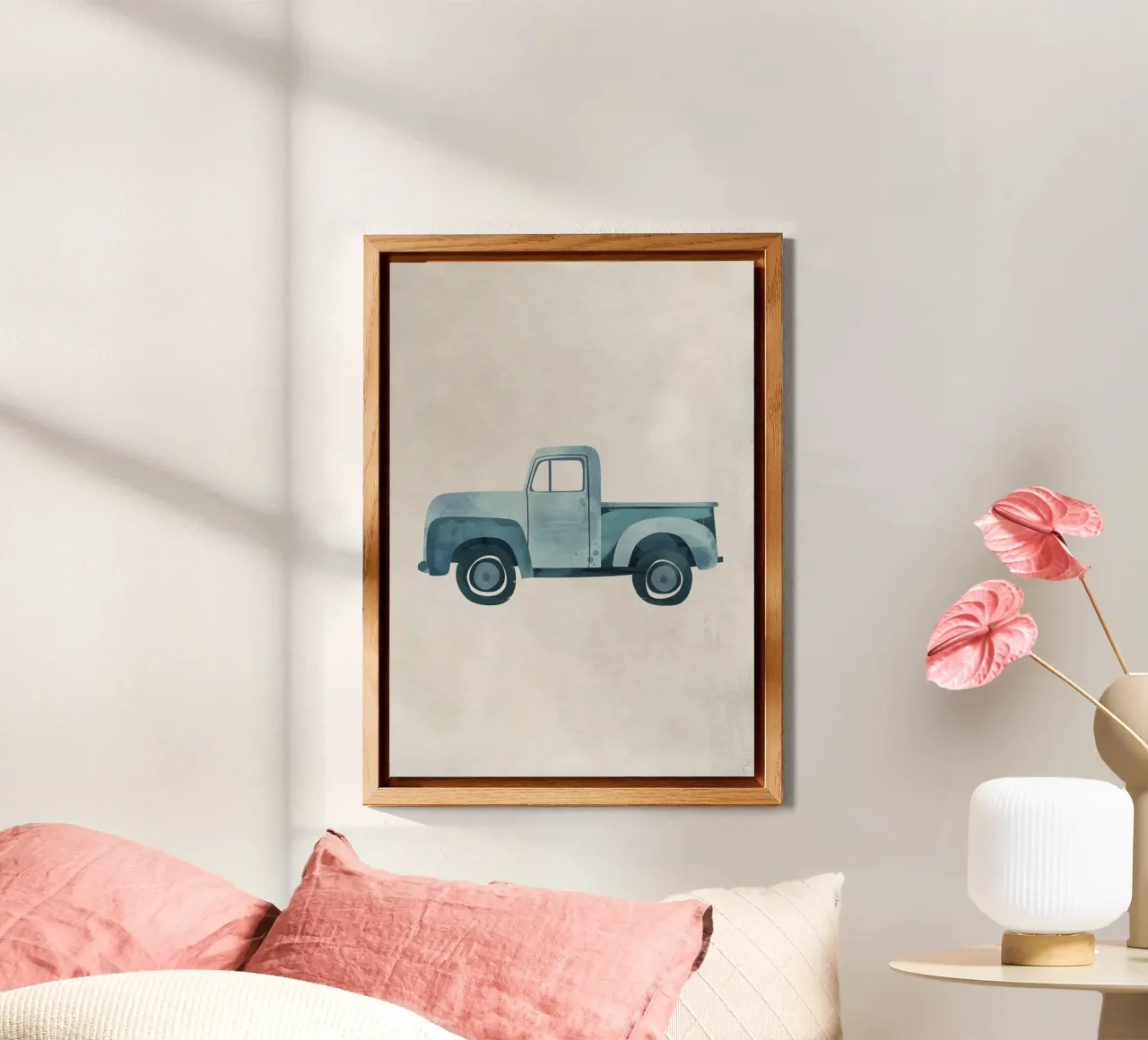 Boho Nursery 12 Truck alluminio dibond da Boho Print Collection