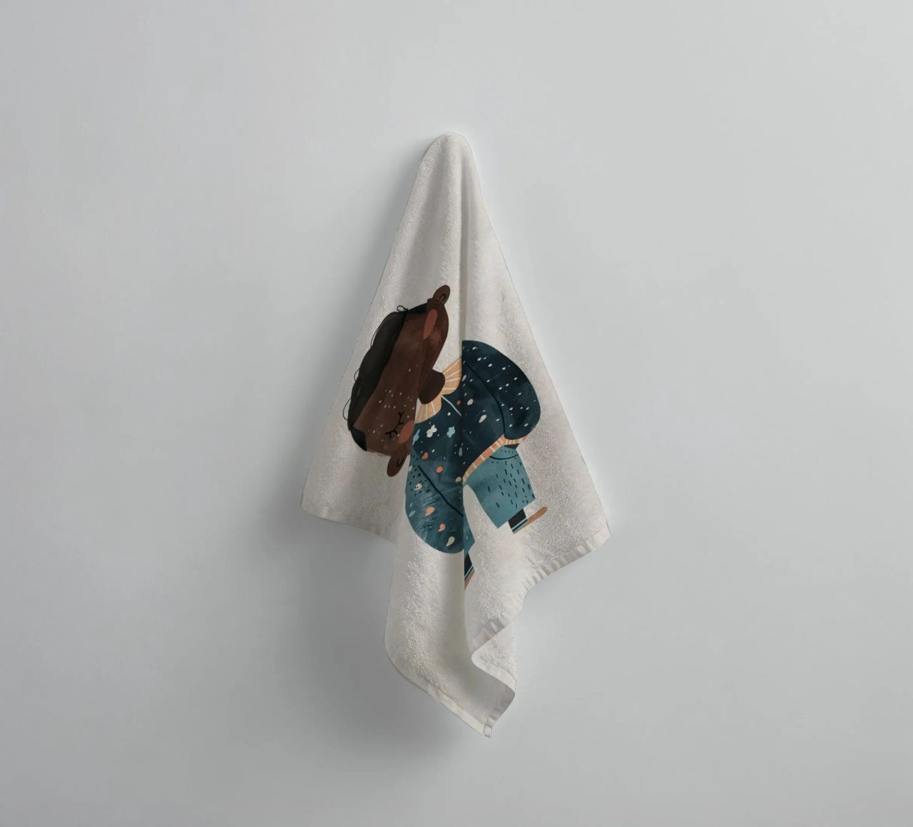 Boho Nursery 13 Dreamer asciugamano da bagno da Boho Print Collection