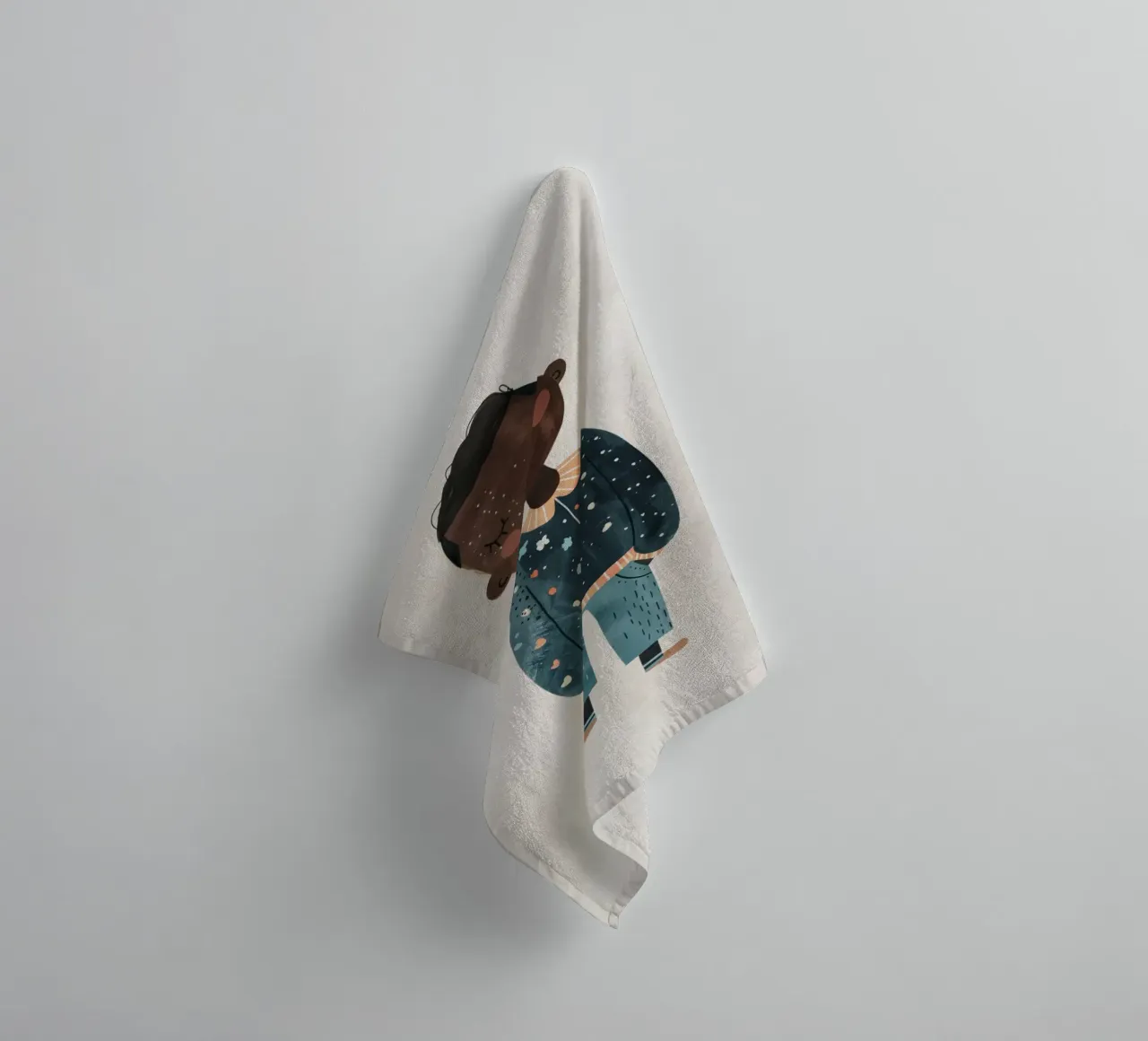Boho Nursery 13 Dreamer asciugamano da bagno da Boho Print Collection