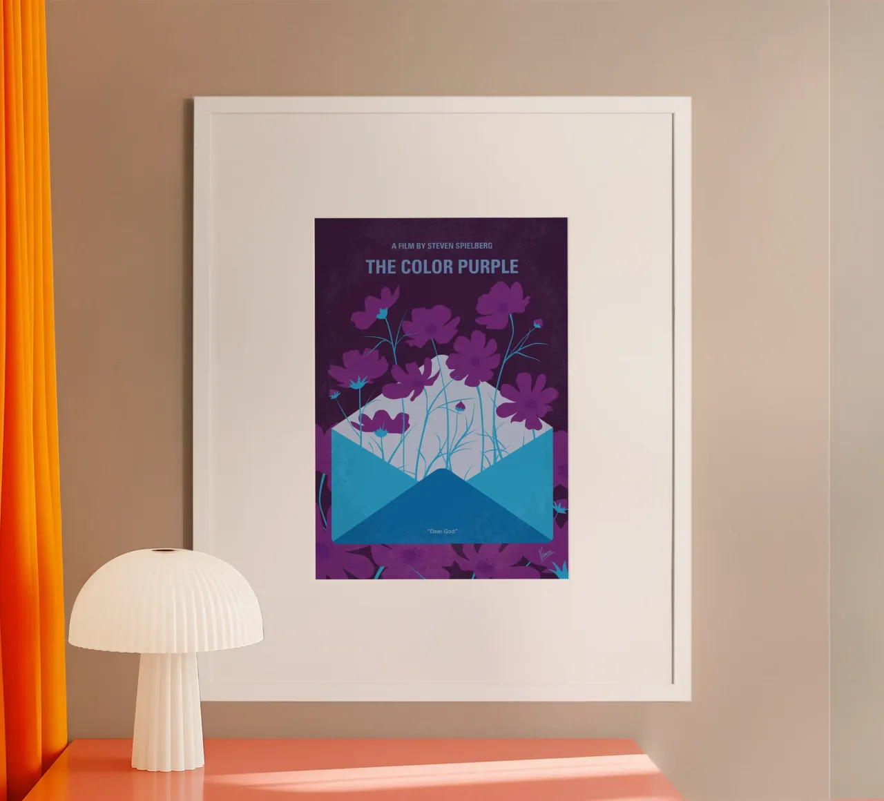 No1109 My The Color Purple minimal movie poster poster da Chungkong