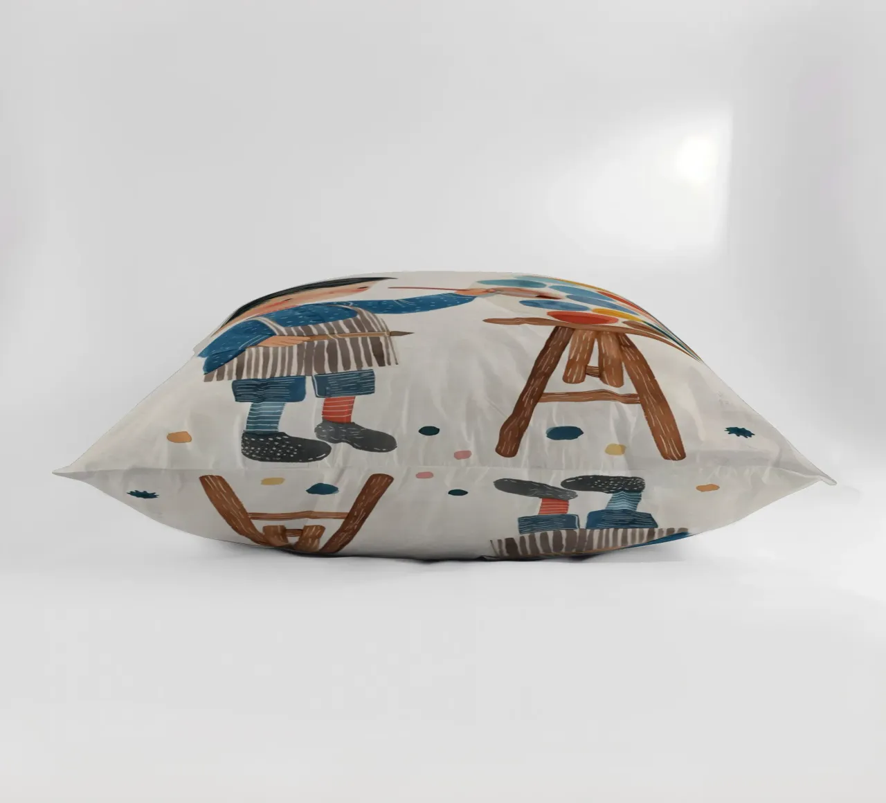 Boho Nursery 13 Painter cuscino da Boho Print Collection