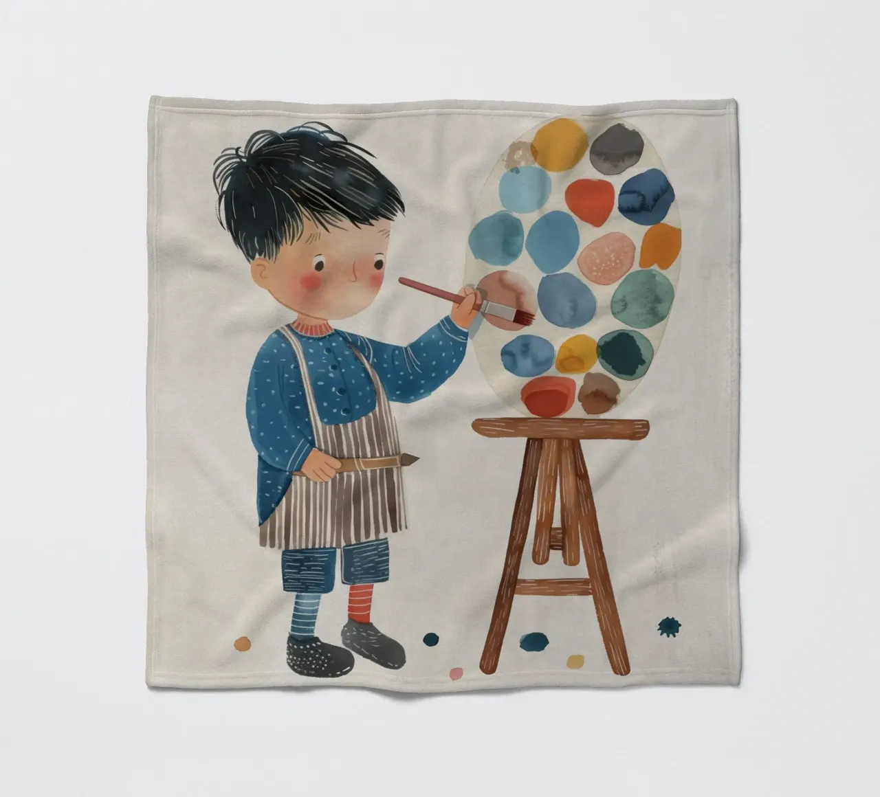 Boho Nursery 13 Painter coperta in pile da Boho Print Collection