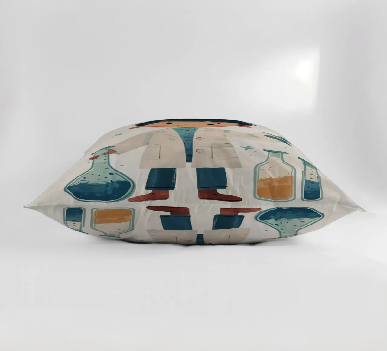 Boho Nursery 13 Scientist cuscino da Boho Print Collection