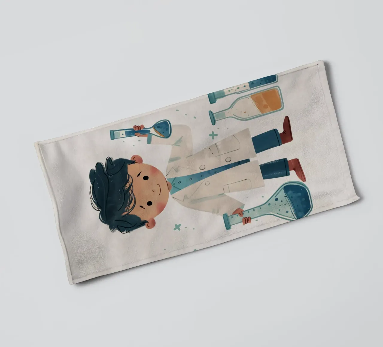 Boho Nursery 13 Scientist asciugamano da bagno da Boho Print Collection