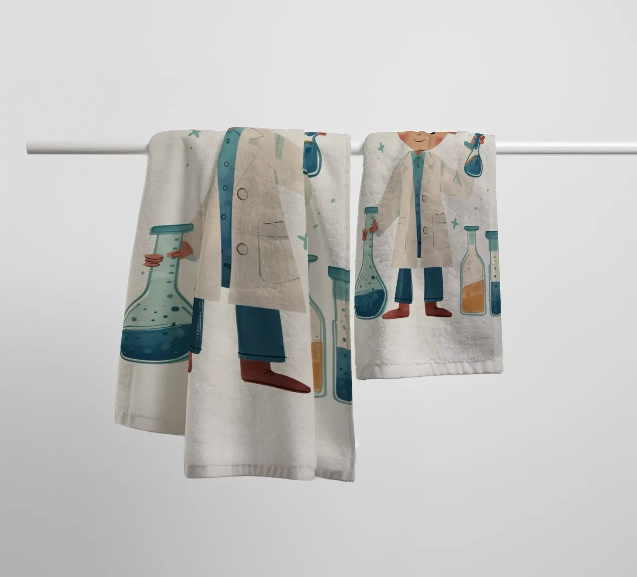 Boho Nursery 13 Scientist asciugamano da bagno da Boho Print Collection