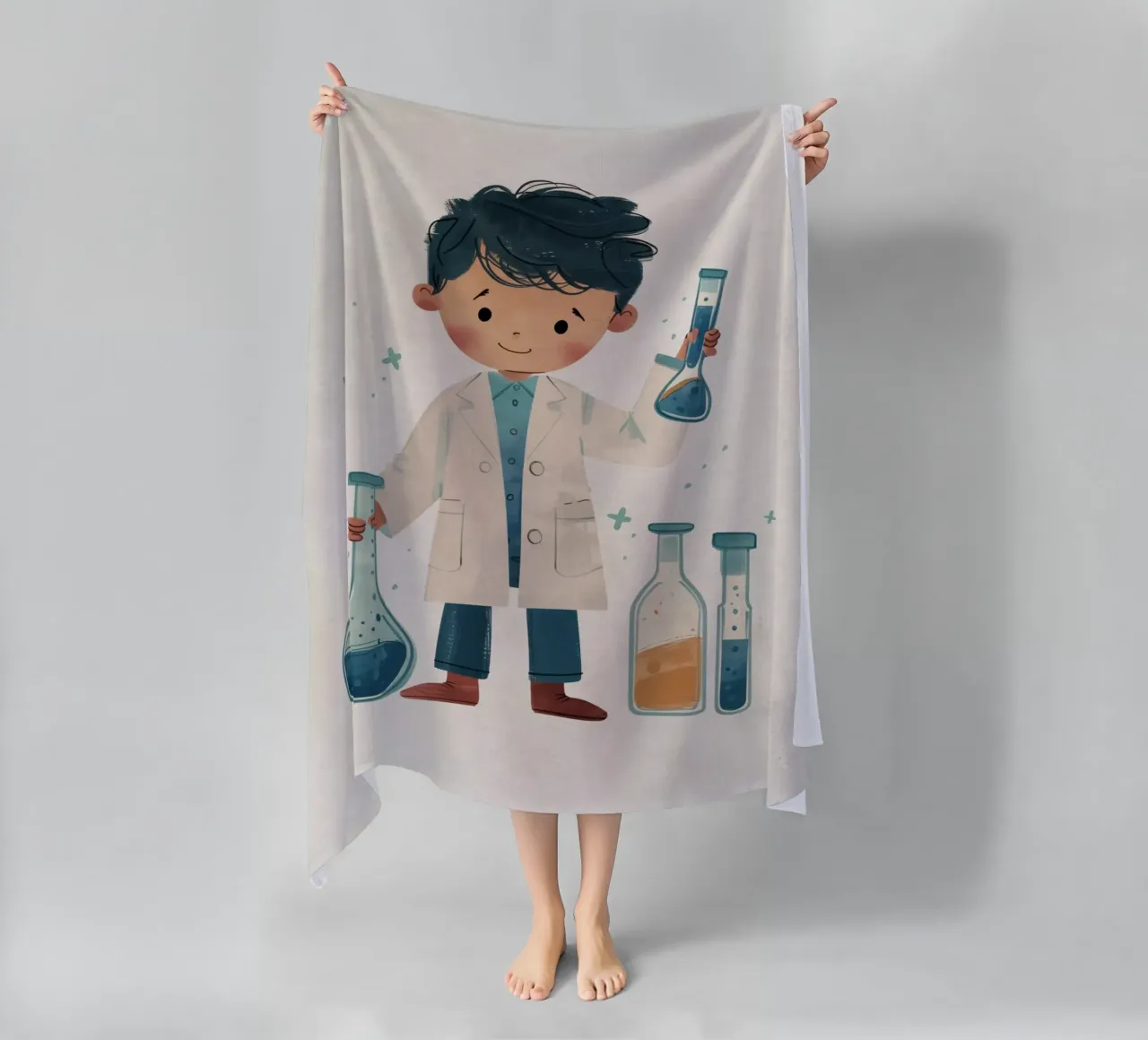 Boho Nursery 13 Scientist telo mare da Boho Print Collection