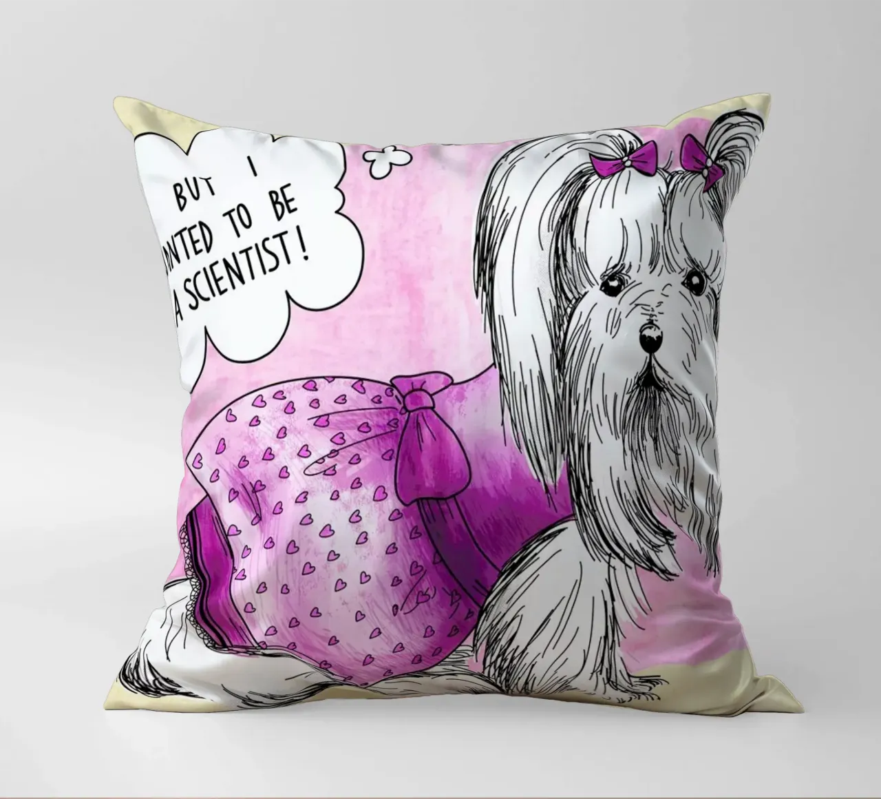 Dolly decorative cushion by Anna Fietta