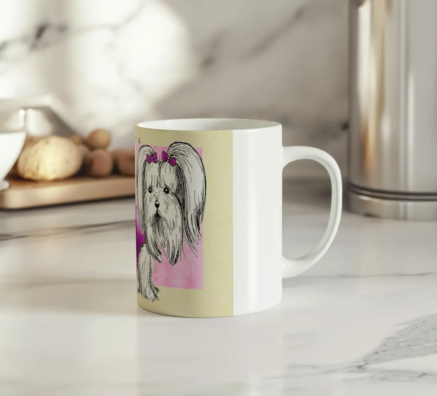 Dolly ceramic mug by Anna Fietta