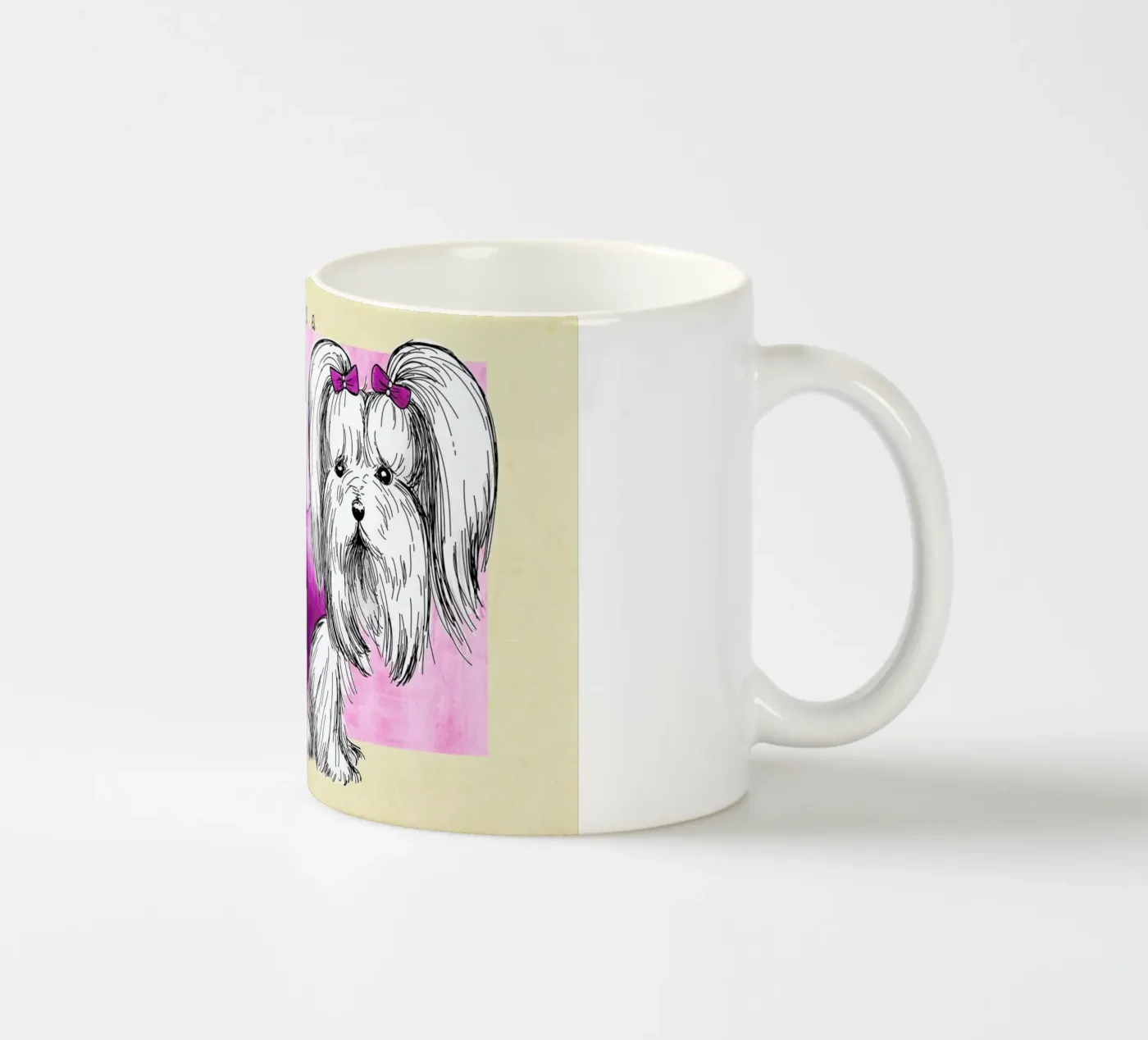 Dolly ceramic mug by Anna Fietta