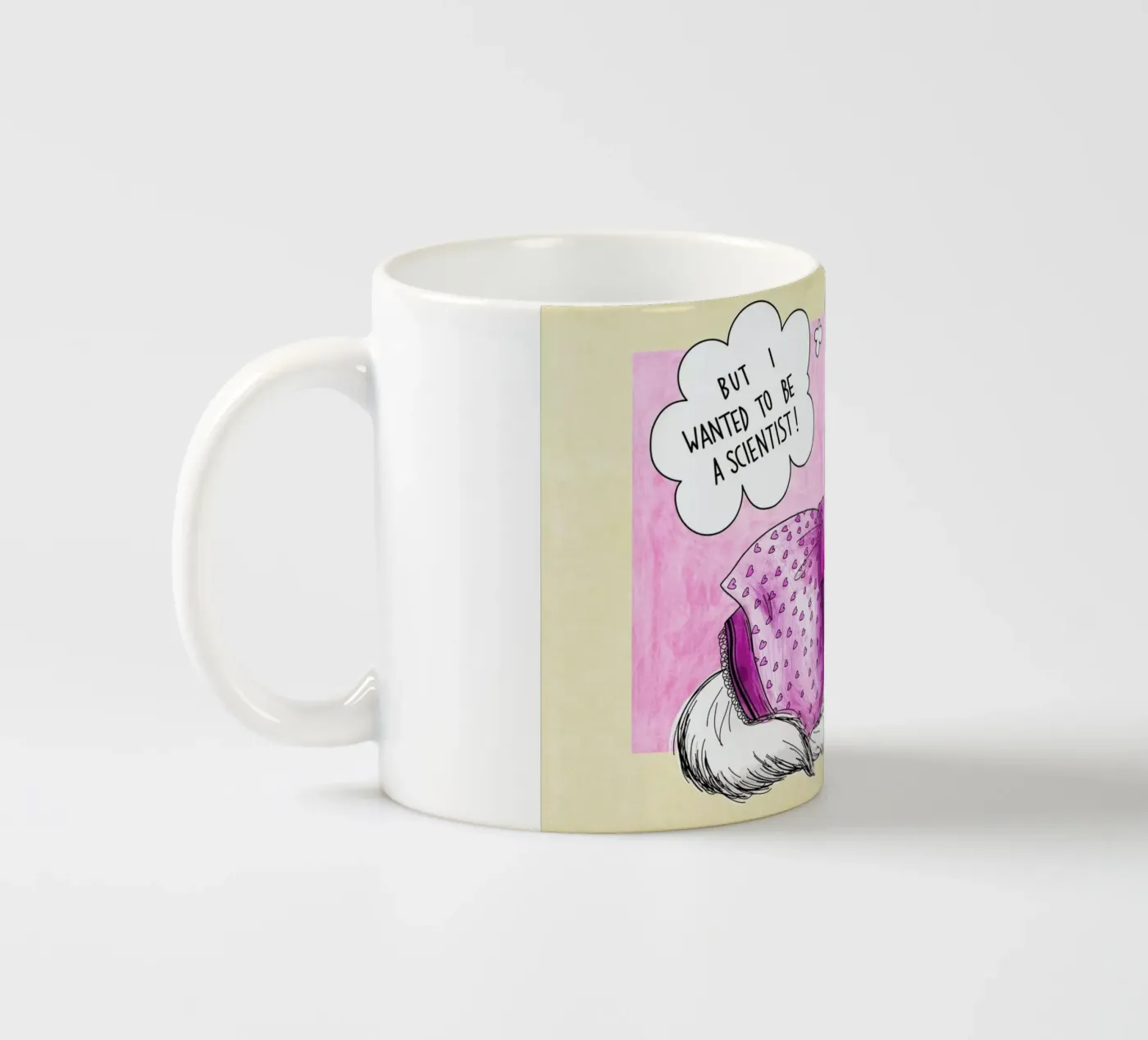 Dolly ceramic mug by Anna Fietta