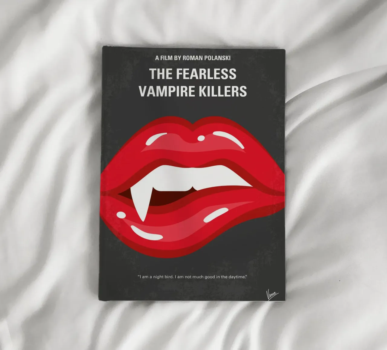 No1119 My The Fearless Vampire Killers minimal movie poster notebook by Chungkong