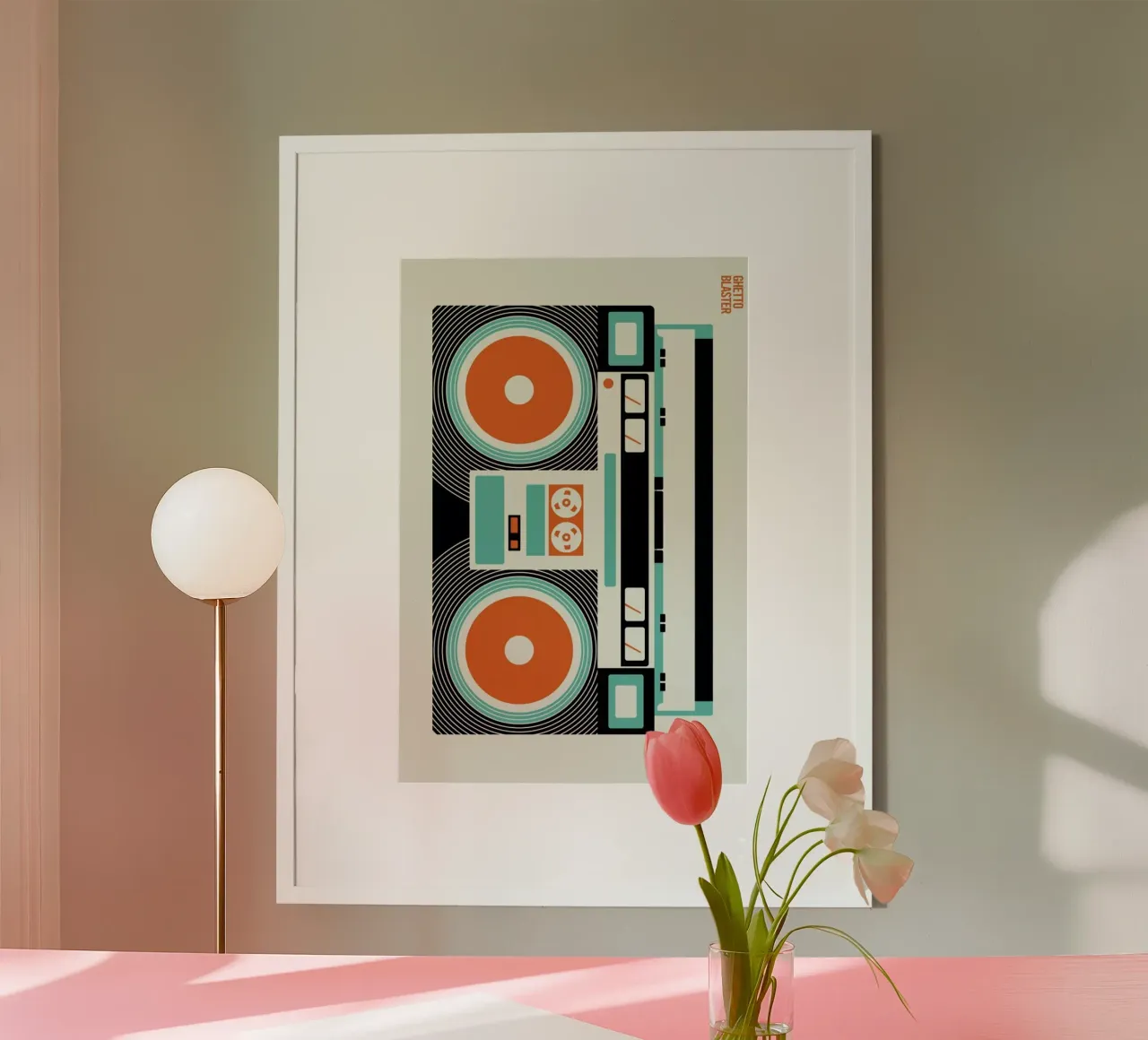 Ghetto Blaster Hahnemühle von Bo Lundberg