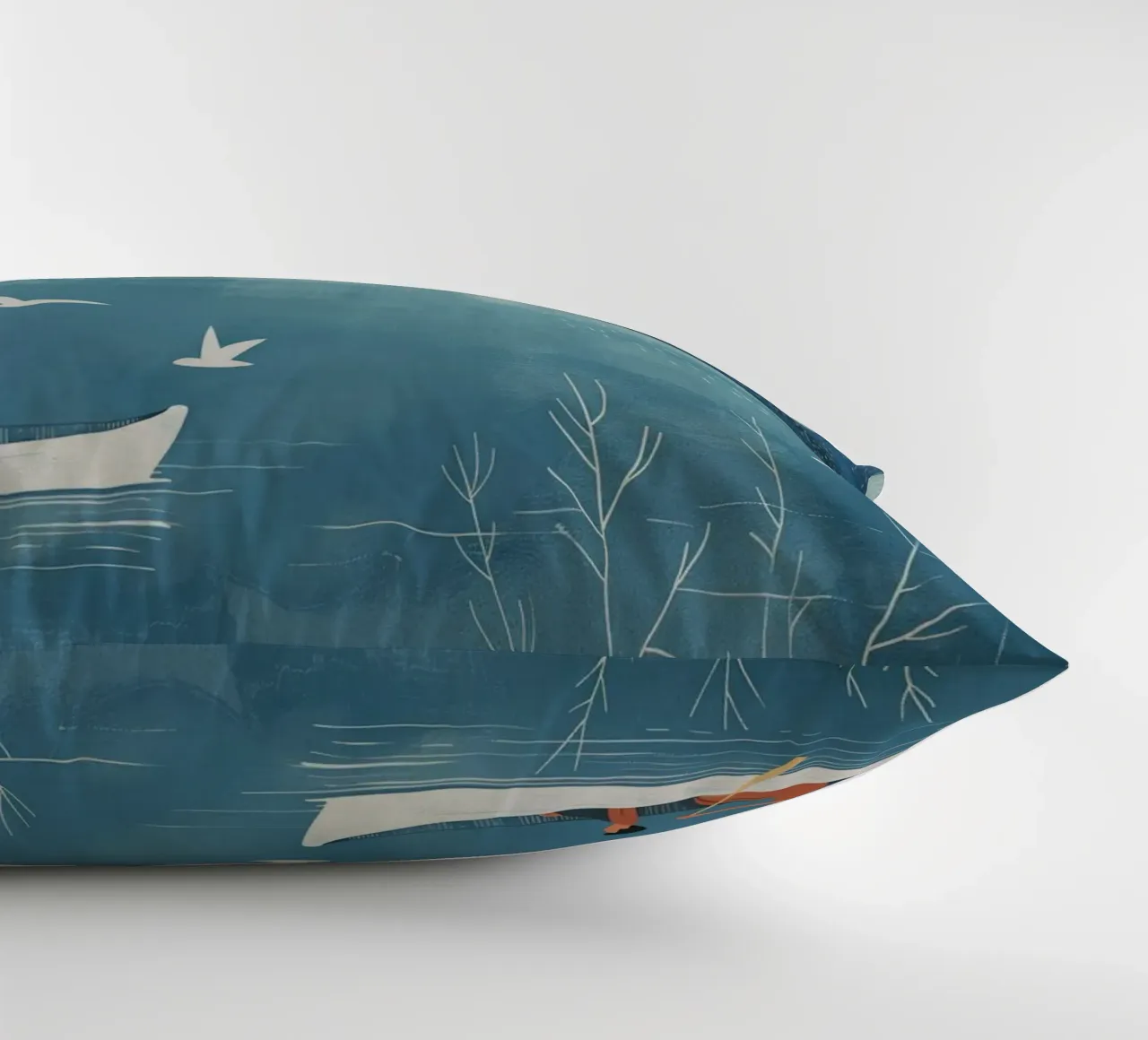 Boho Nursery 14 Boat cuscino da Boho Print Collection