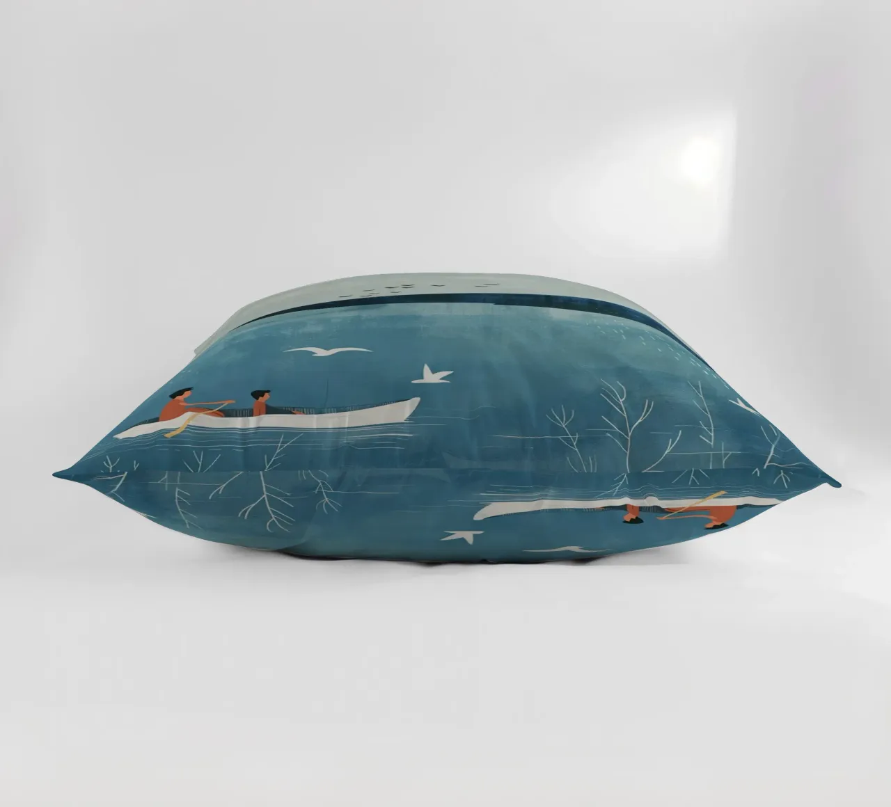 Boho Nursery 14 Boat cuscino da Boho Print Collection