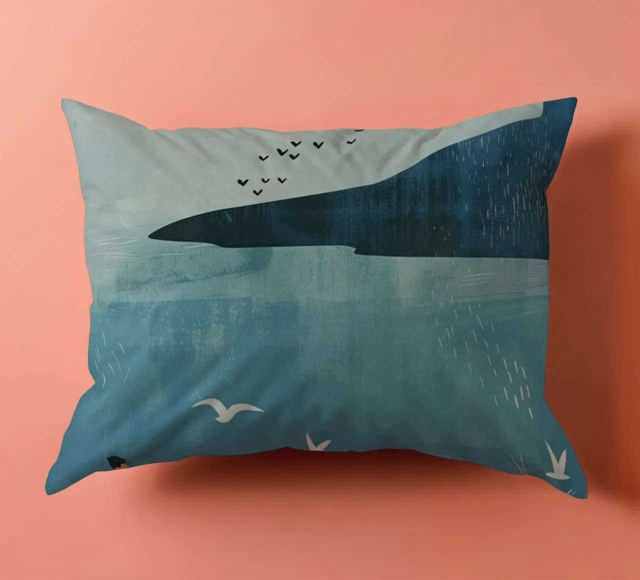 Boho Nursery 14 Boat cuscino da Boho Print Collection