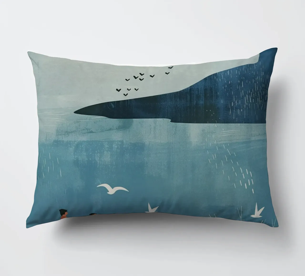 Boho Nursery 14 Boat cuscino da Boho Print Collection