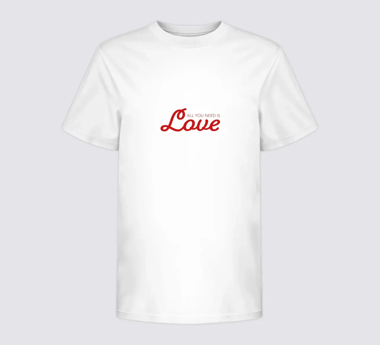 All you need is love t-shirt bambini da Constanze Art Direction