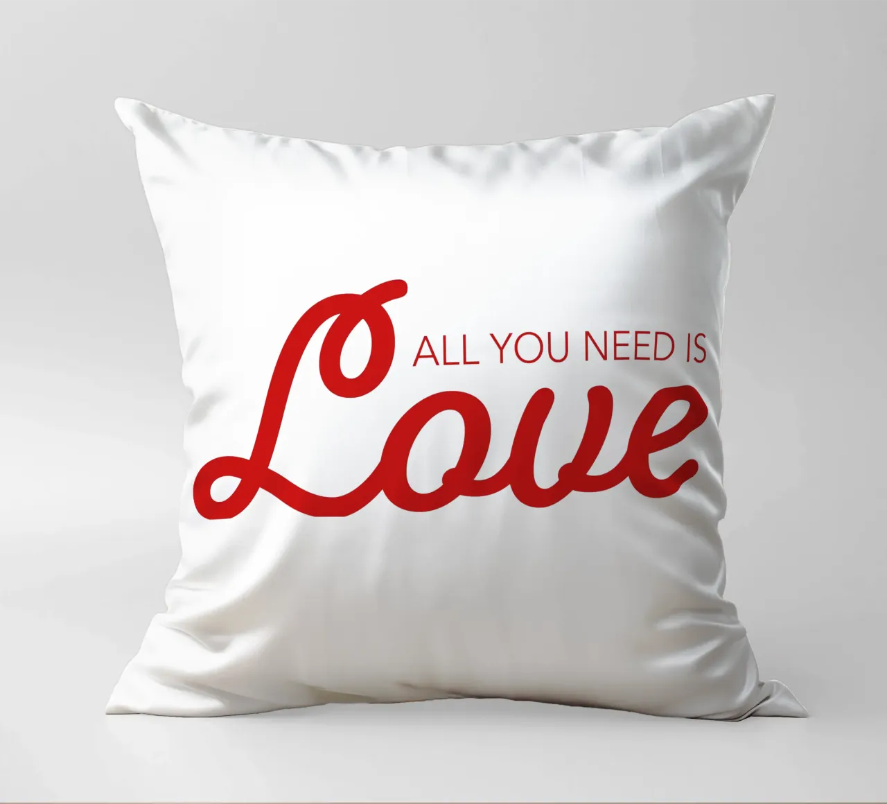 All you need is love decorative cushion by Constanze Art Direction
