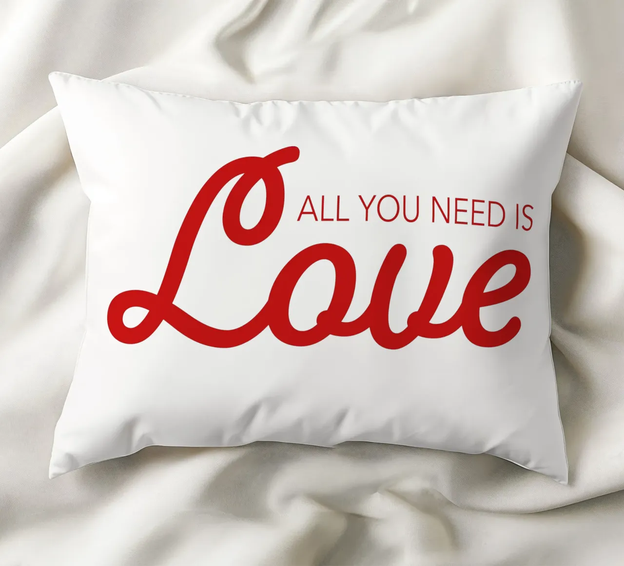 All you need is love decorative cushion by Constanze Art Direction