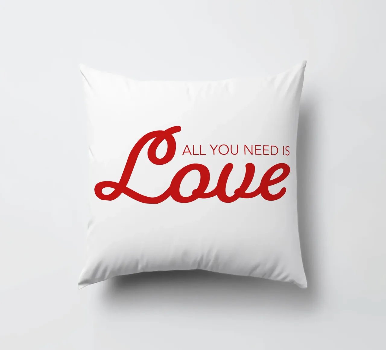 All you need is love decorative cushion by Constanze Art Direction