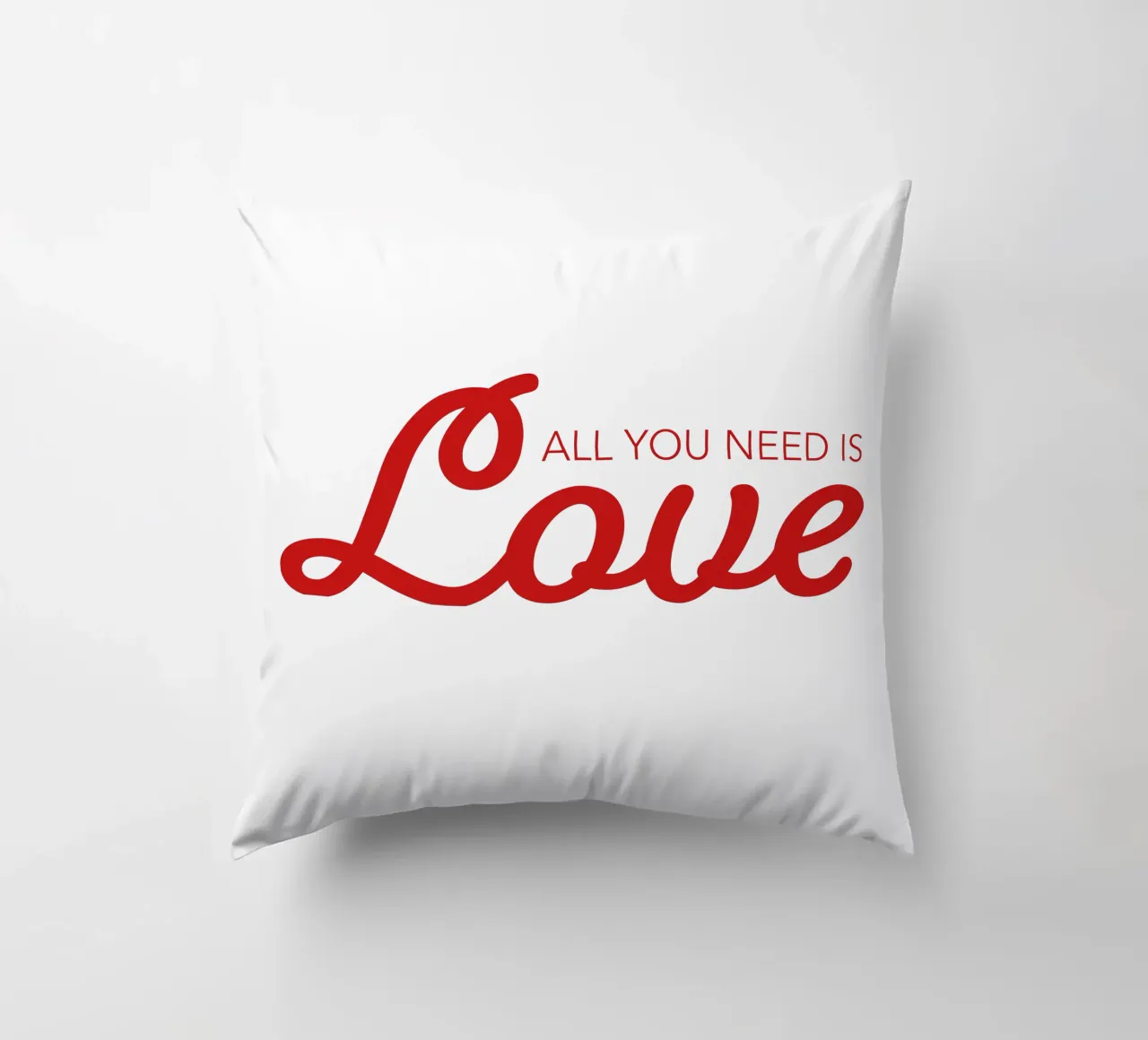 All you need is love decorative cushion by Constanze Art Direction