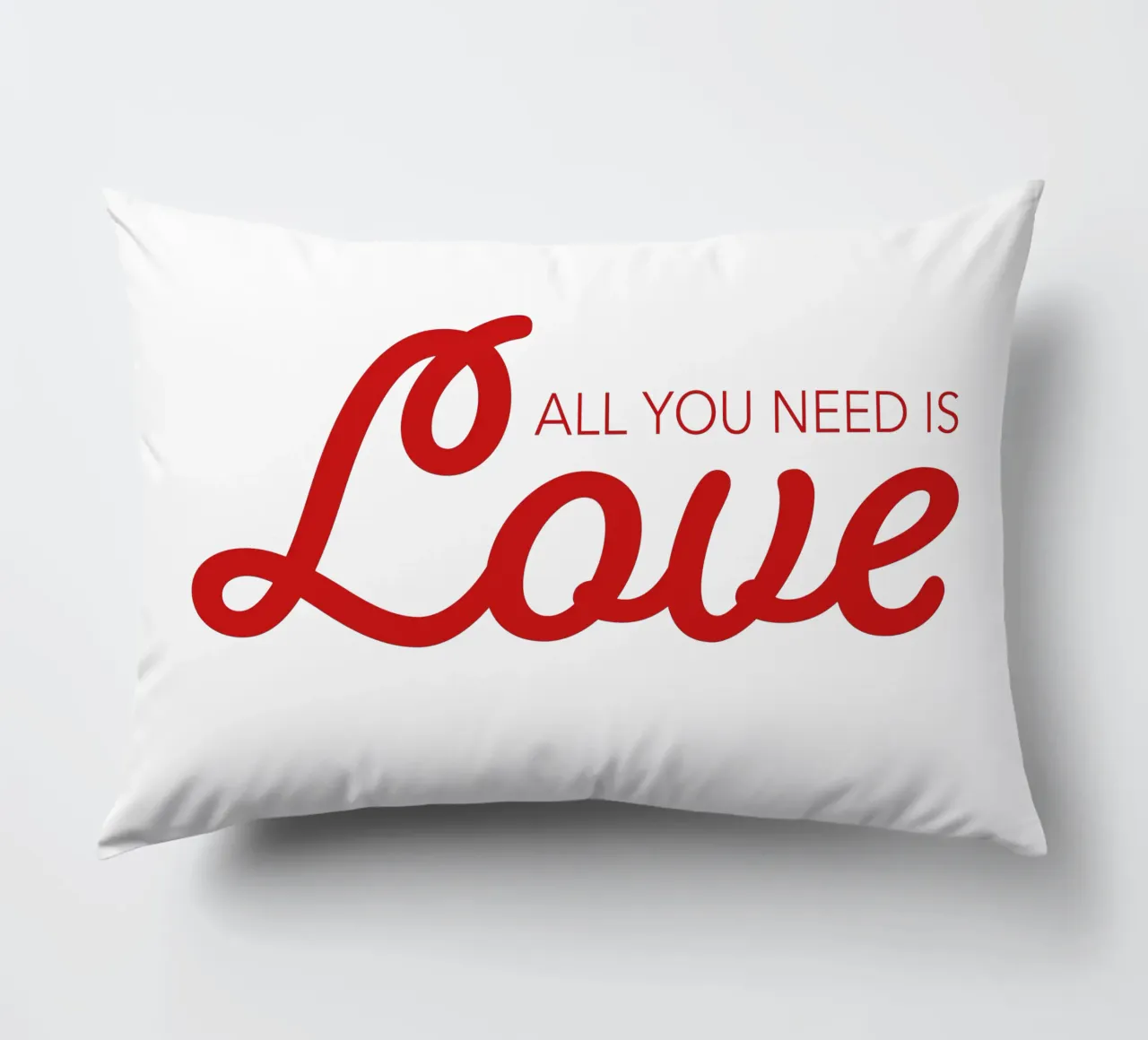 All you need is love decorative cushion by Constanze Art Direction