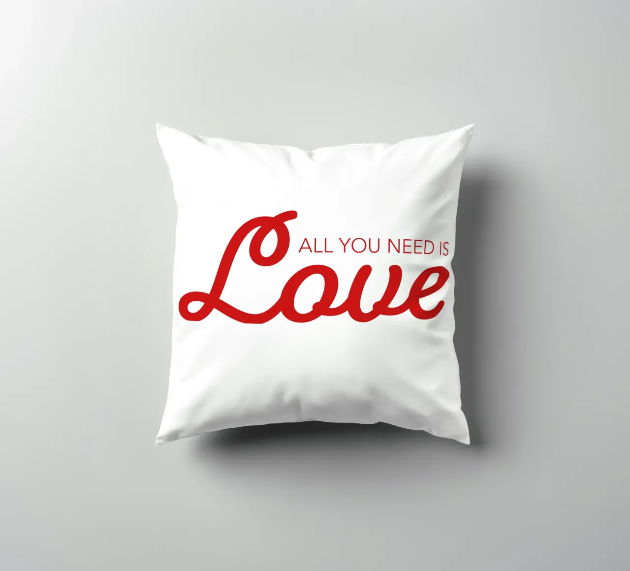 All you need is love decorative cushion by Constanze Art Direction