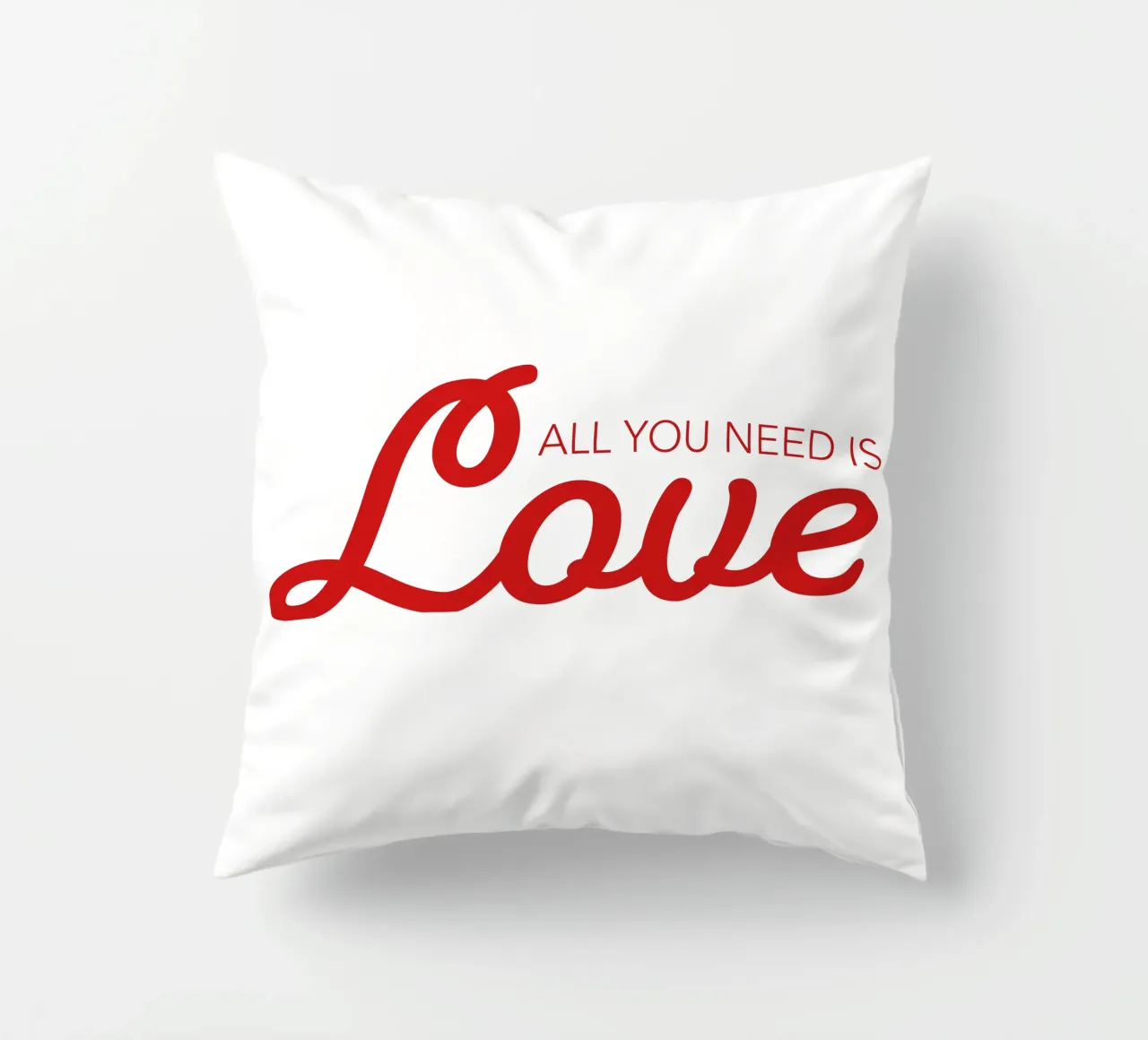 All you need is love decorative cushion by Constanze Art Direction