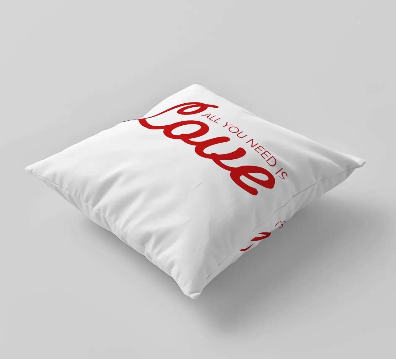 All you need is love decorative cushion by Constanze Art Direction