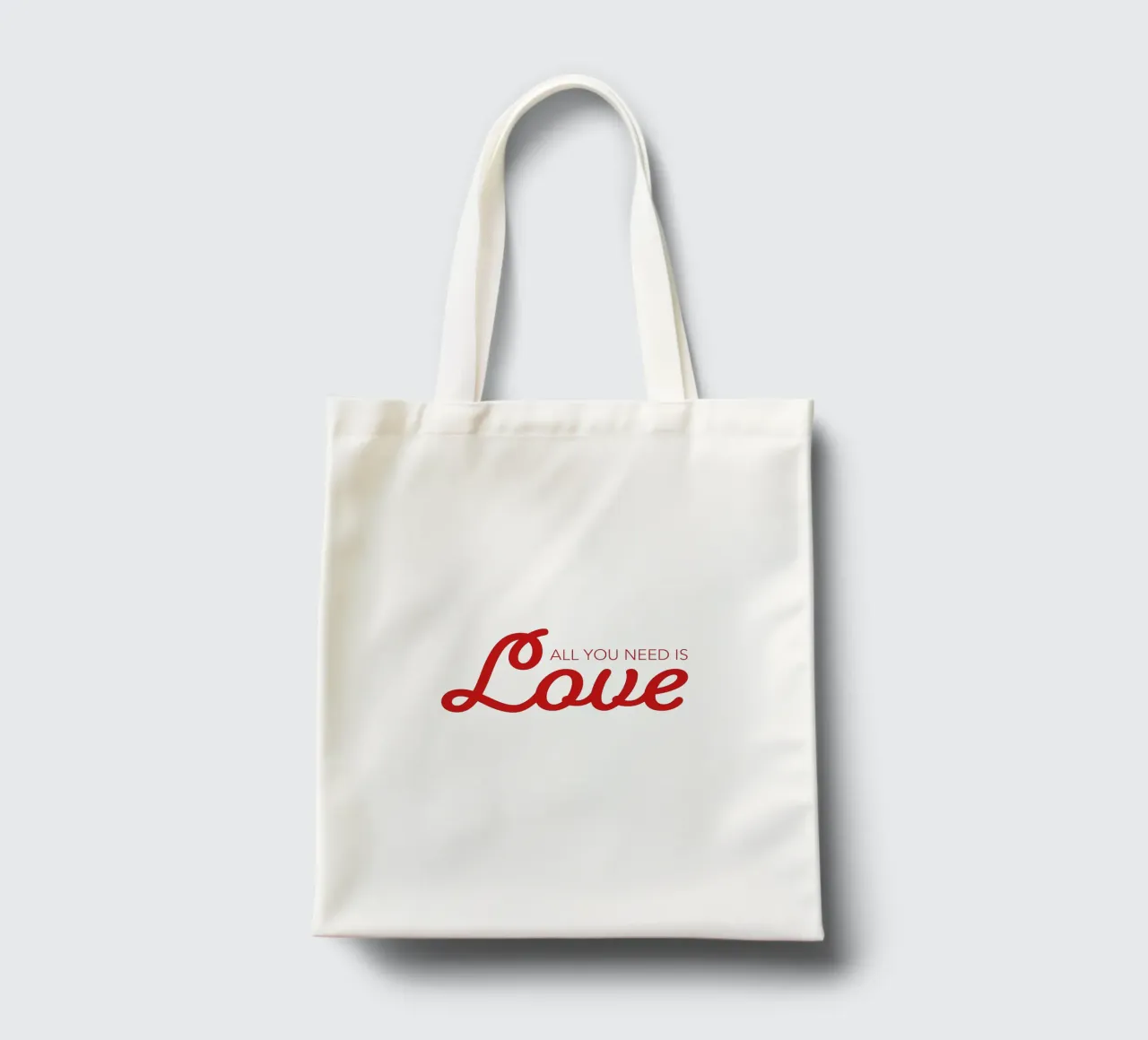 All you need is love tote bag by Constanze Art Direction
