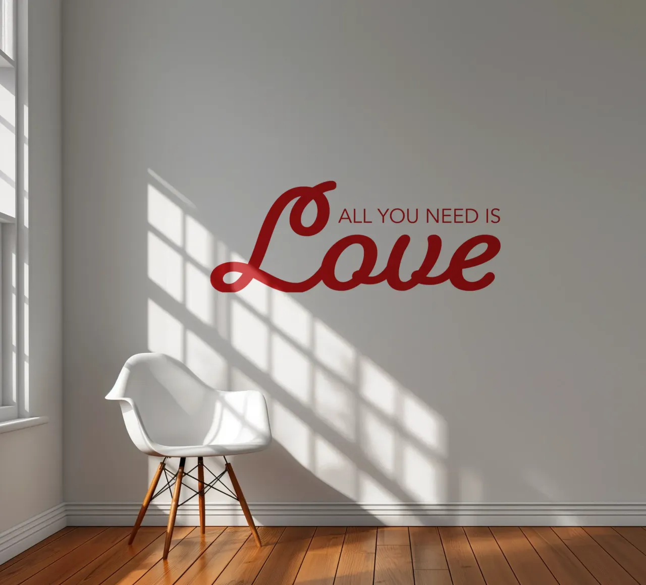 All you need is love photo wallpaper by Constanze Art Direction