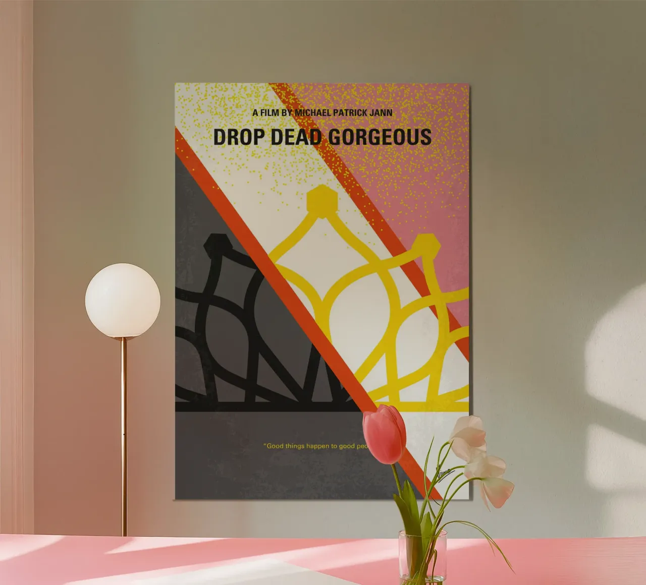 No1123 My Drop Dead Gorgeous minimal movie poster poster da Chungkong