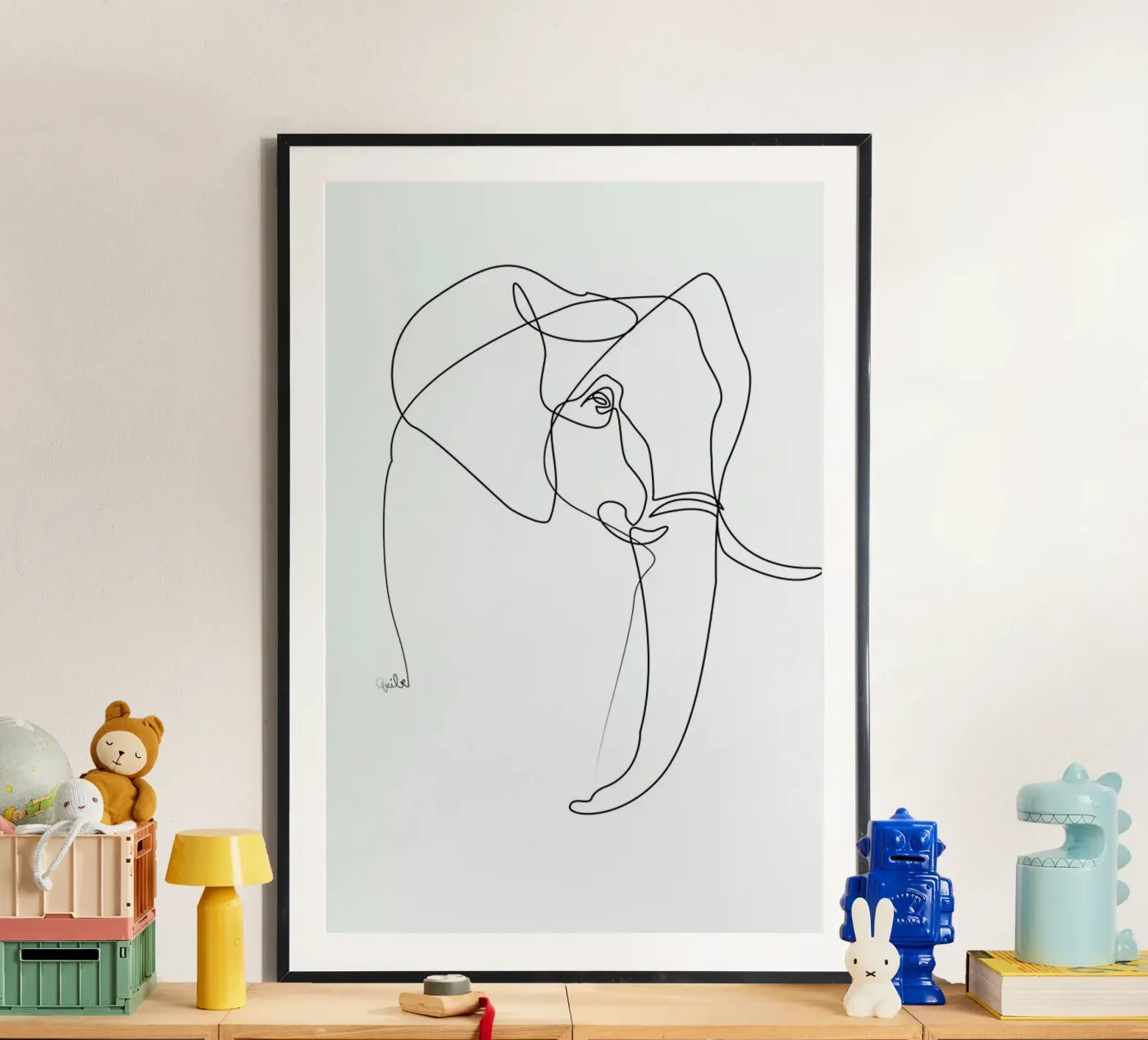 Elephant Line poster da Quibe
