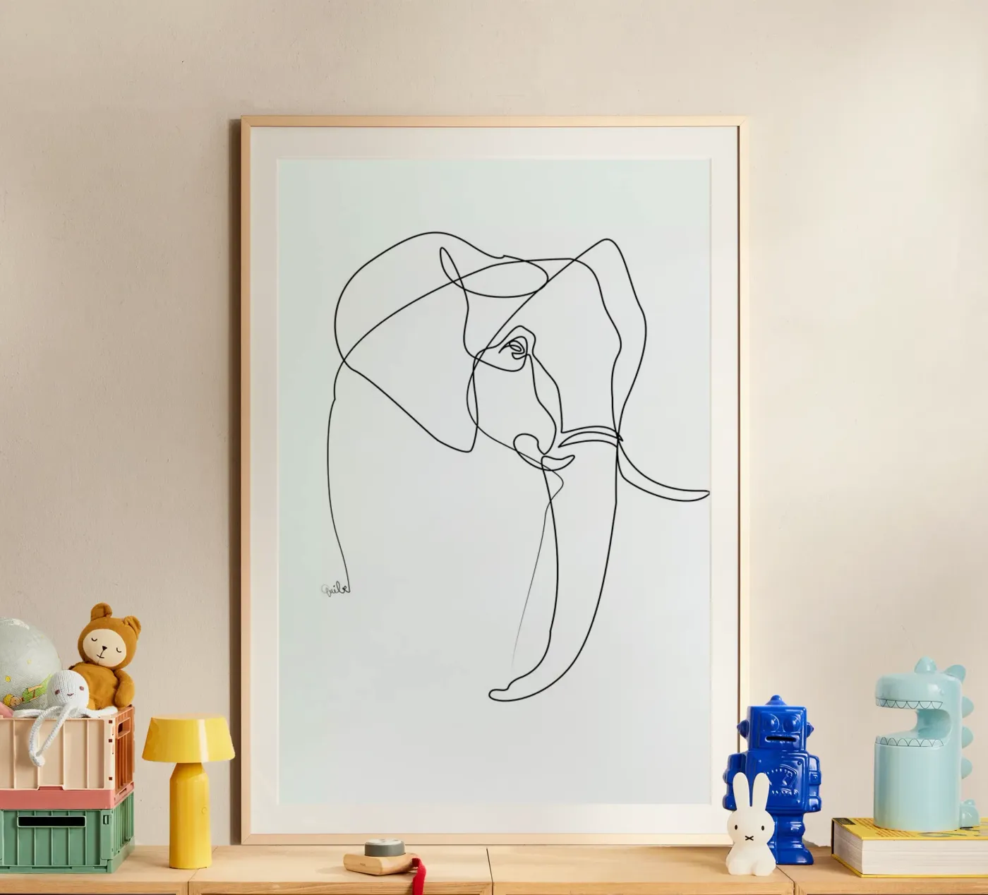 Elephant Line poster da Quibe